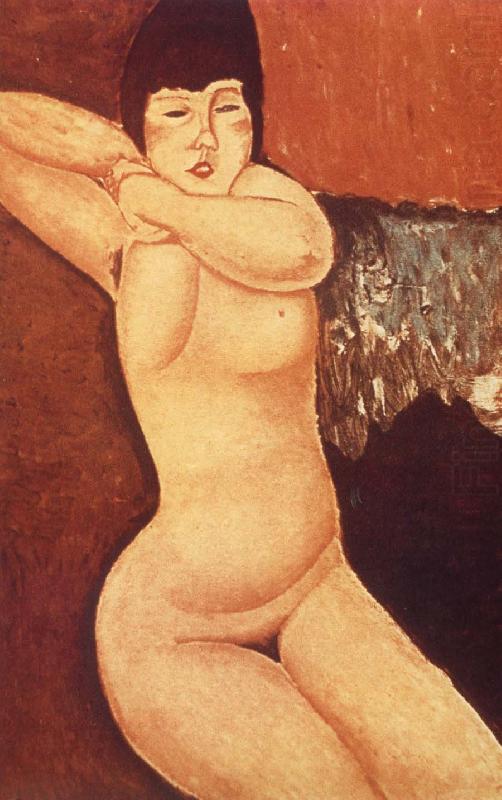 Reclining nude with Clasped Hand, Amedeo Modigliani